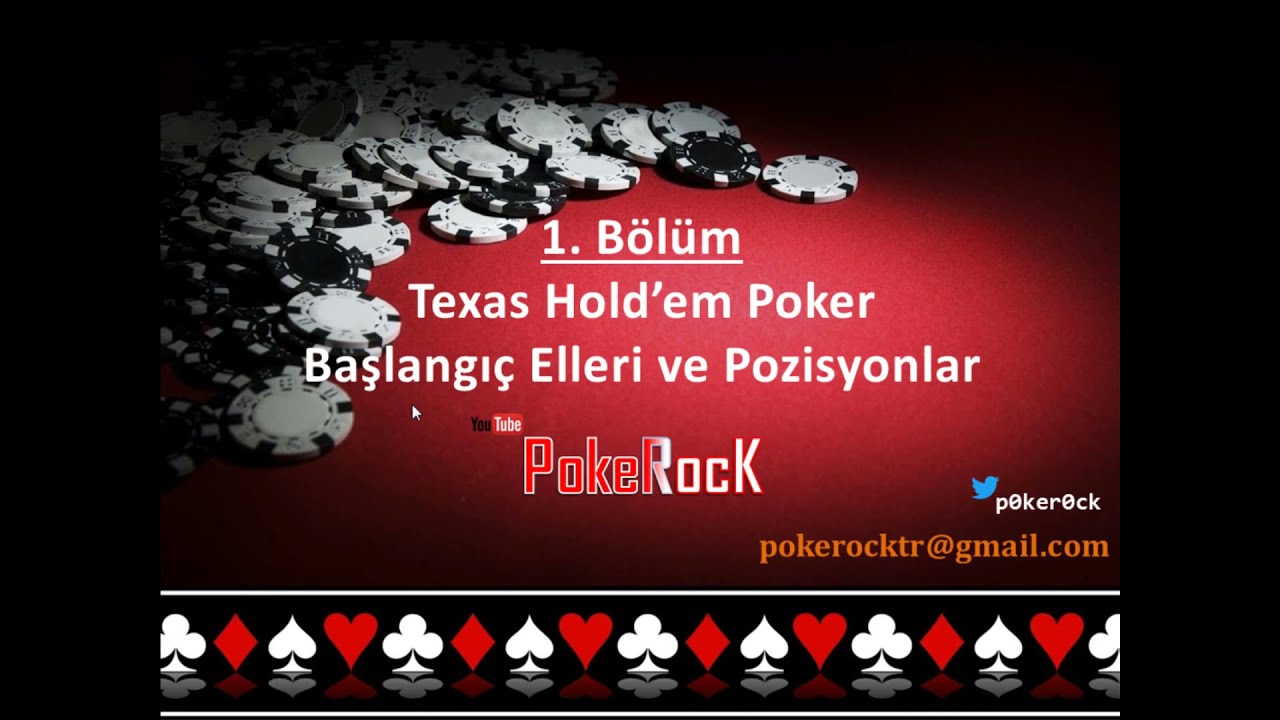 Poker Sıralama | Poker de El Sıralaması - YouTube