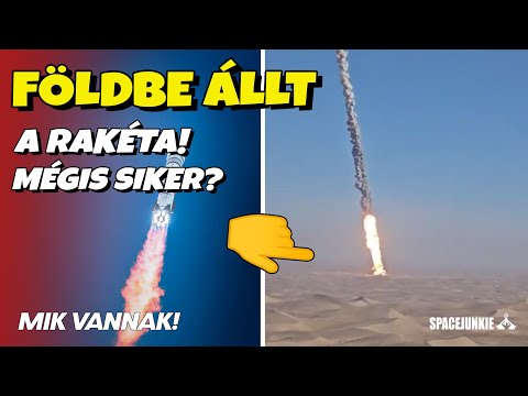 Földbe ÁLLT a kínai RAKÉTA!😮Mégis SIKER? Falcon-9 rivális! | Mik vannak! #33 #spacejunkie #kina