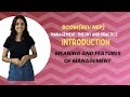 Management | Meaning and Features | Bcom NEP | BBA