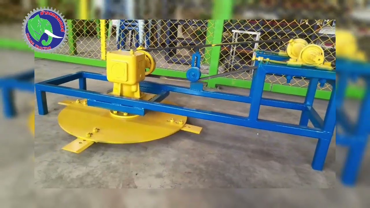 เครื่องตัดอ้อยช้างแทรกเตอร์มีดีอย่างไรมาดูกันค่ะ