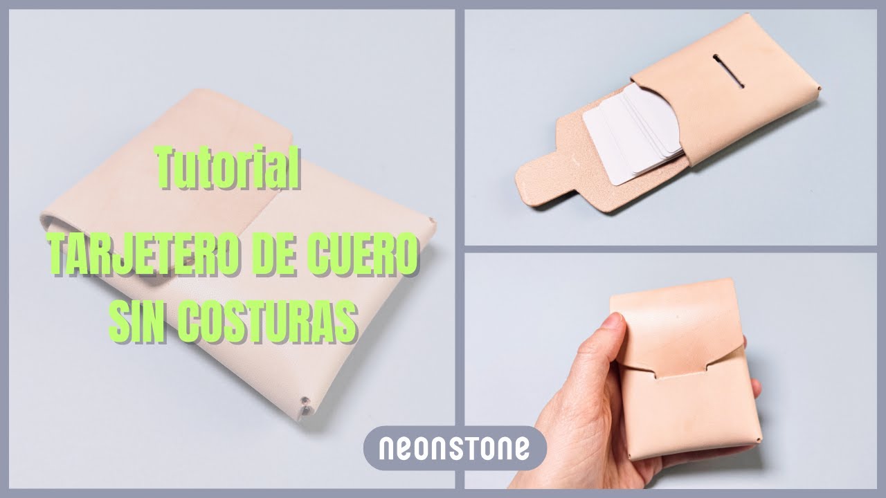 Tutorial: Tarjetero Origami de Cuero sin Costuras 🌟👜 | ¡Fácil y Creativo!
