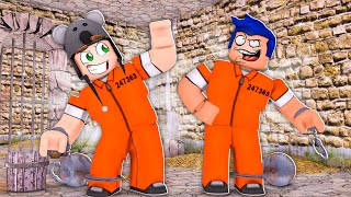 FUGA DA PRISÃO NO ROBLOX ESCAPE THE PRISON - Brancoala Games screenshot 5