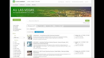 Autodesk University 2016: PLM, PDM, IoT Class Overview
