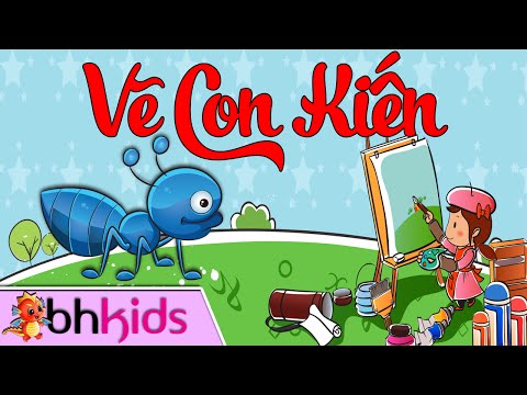 Video Hướng Dẫn Vẽ Con Kiến - Day Be Ve Con Vat - youtube