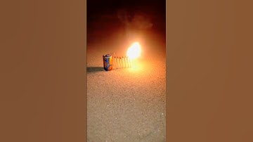 Matchstick Chain Reaction Domino Vs Diwali Crackers Amazing Experiment 😱 #shorts #ytshorts