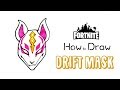 Fortnite Drift Mask Papercraft