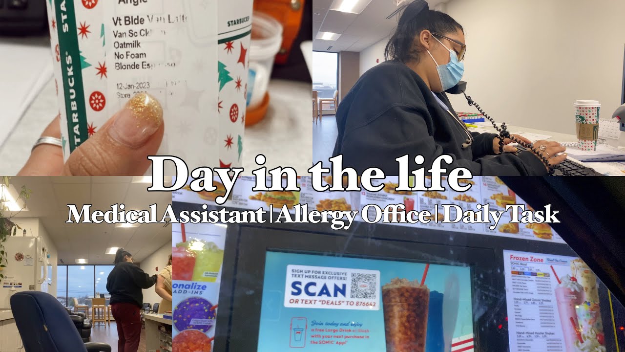 Day in the Life | Medical Assistant | Daily Task | Free Lunch | Life ...