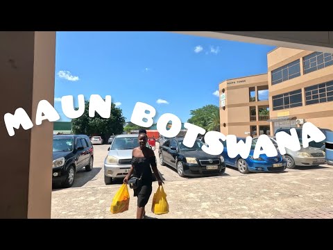 WEEKLY VLOG:Driving Around Maun Botswana-2025