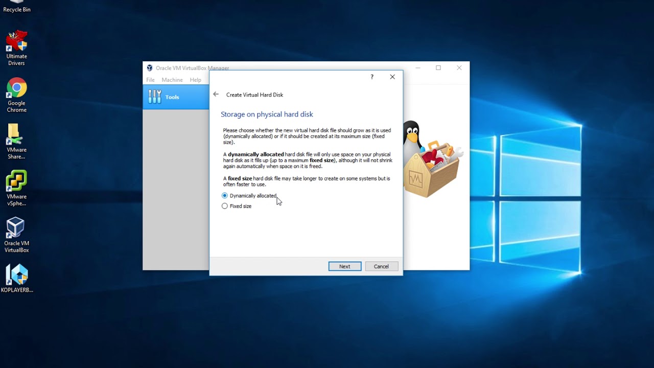 how to download windows 10 on virtualbox