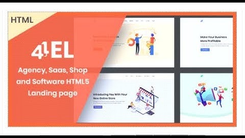 Fourel Saas | HTML Landing page for Software App Saas and Shop | Themeforest Templates