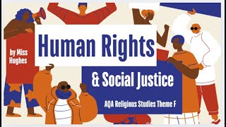 AQA Human Rights & Social Justice Theme F Religious Studies GCSE in 15 mins