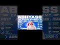 YOUR TRUST IS VERY IMPORTANT FOR US SO SUPPORT ABHYASS AND LET'S ABHYAAS WITH ABHYASS