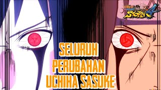 Seluruh Mode Awakening Sasuke Uchiha Semua Perubahan Uchiha Sasuke Naruto Ultimate Ninja Storm 4