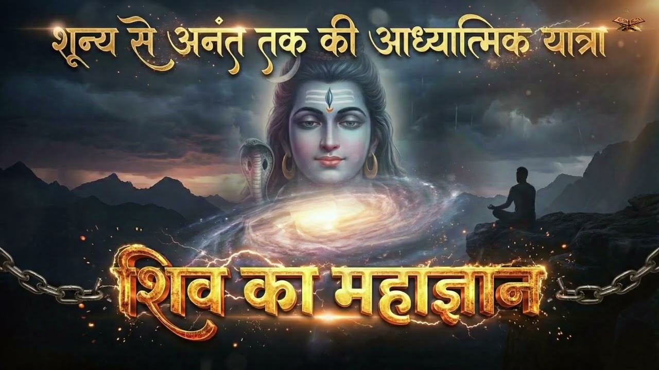 शिव उपदेश 🔱 | शून्य से अनंत तक की आध्यात्मिक यात्रा | Motivational Shiv Updesh | Powerful Shiv Gyan