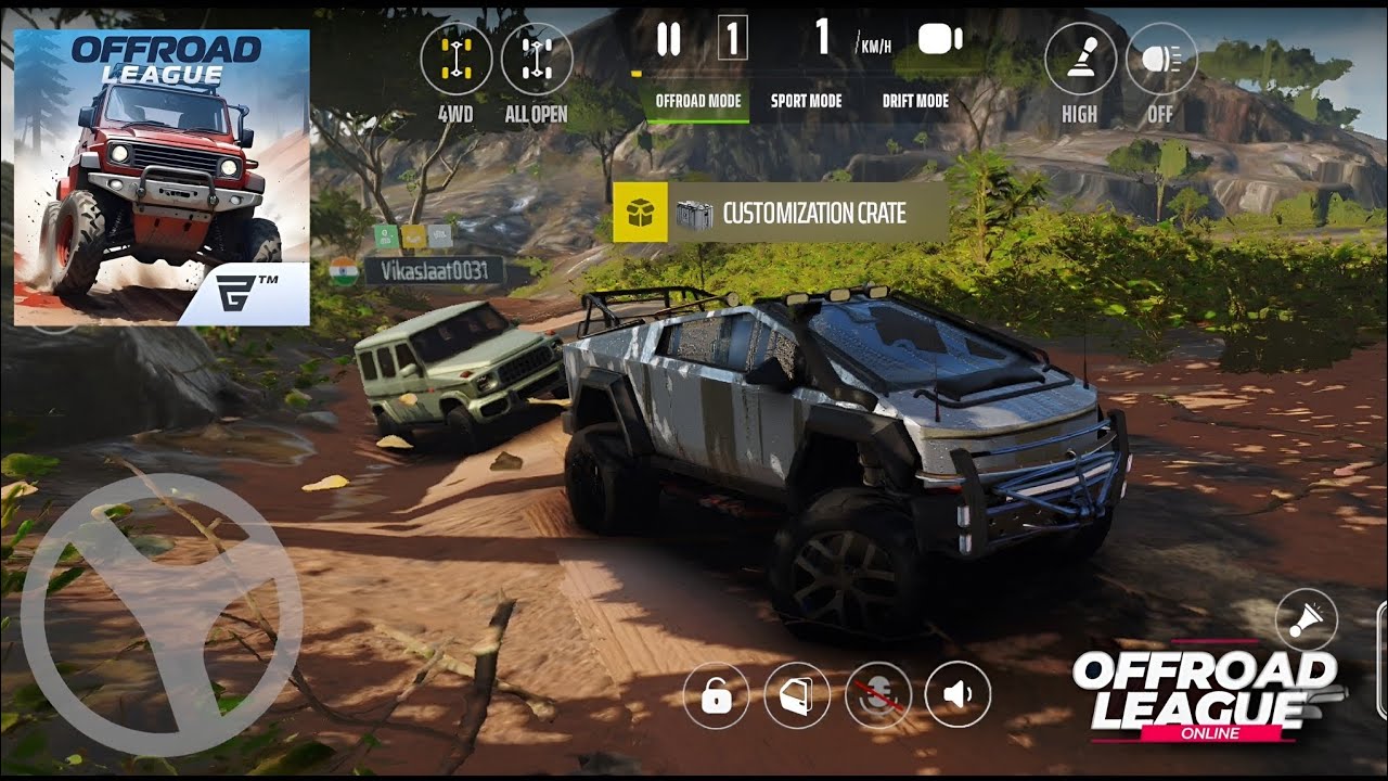 OffRoad League Online: Best OffRoad Game For Android With Highest Graphics !! 