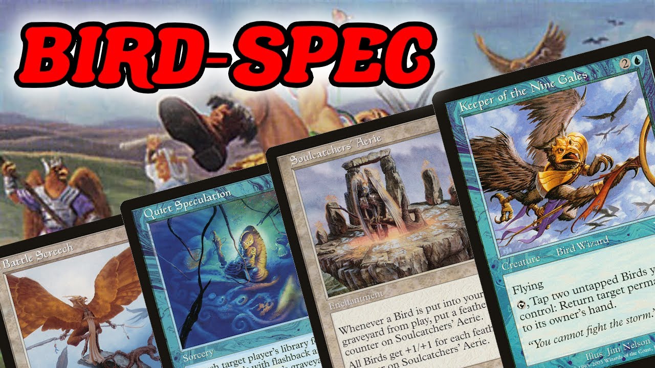 BIRD-SPEC! Premodern White and Blue Quiet Speculation Bird Midrange MTG