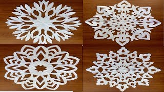 Christmas decoration ideas 2018/school bulletin board decoration idea/craft paper snowflake/kids DIY