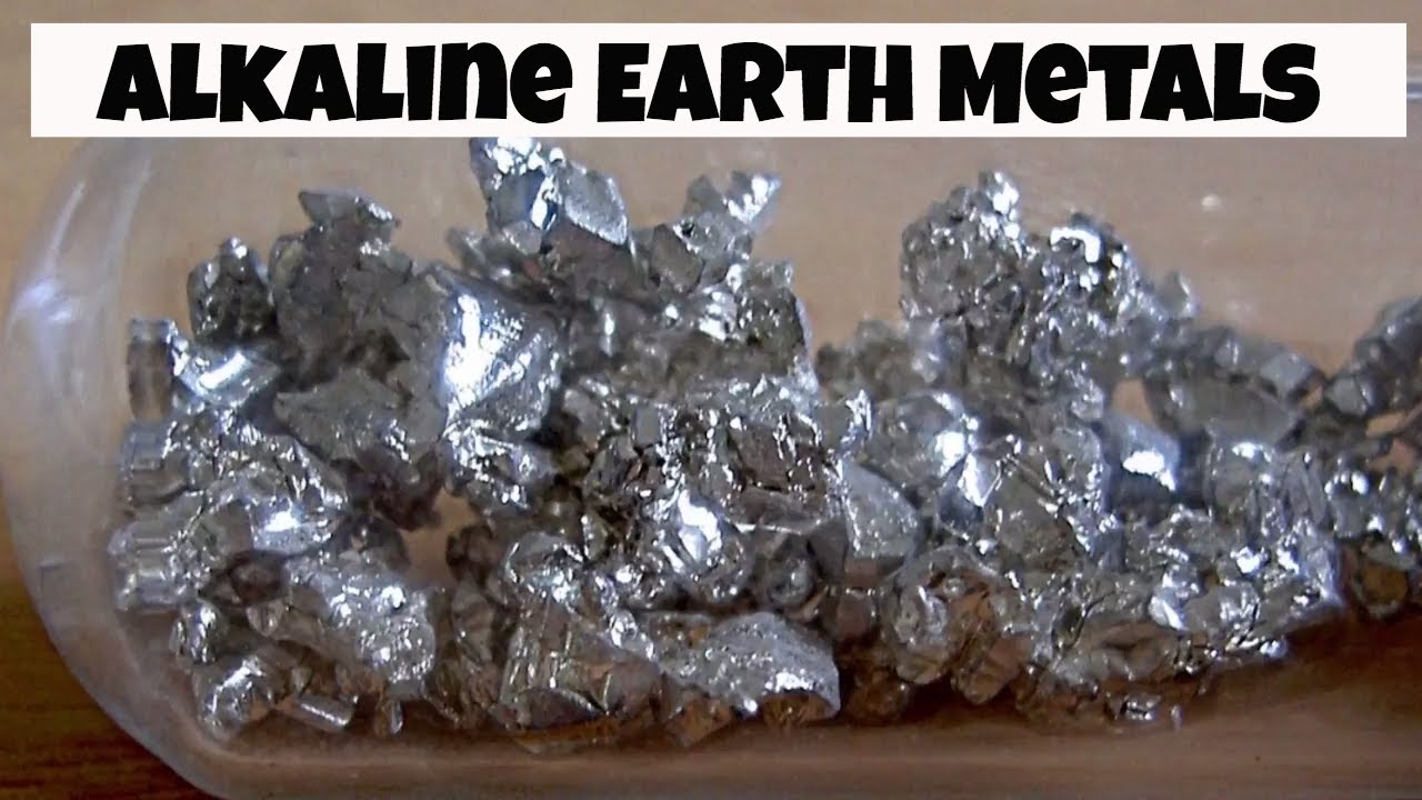 Properties Of The Alkaline Earth Metals