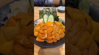 Giant uni bowls in Japan 🍣