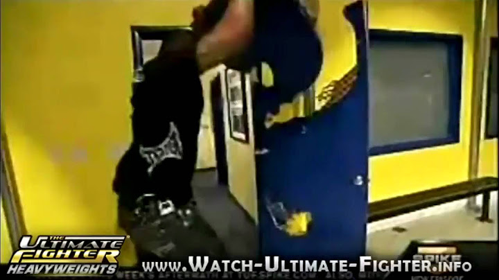 Rampage Jackson vs. Door [HD]