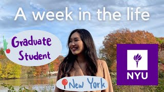 【NYU Vlog】A week in the life of an NYU Graduate Student UX Design | NYU大学院生のリアルな1週間