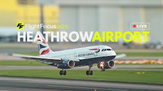 Heathrow Airport Live - Saturday 23rd March 2024