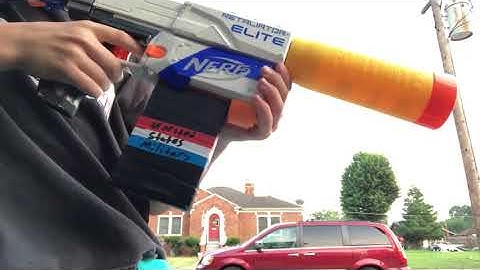 Nerf RETALIATOR tactical reload