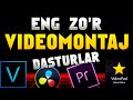 VIDEO MONTAJ DASTURLAR // ENG ZO'R DASTUR QAYSI?