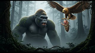 2.1 Million Years Ago: King Kong Saves the Newborn Human from the Giant Eagle