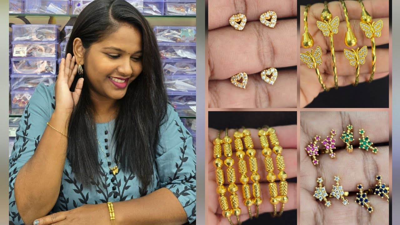 Gold plated മൂക്കുത്തി,Second Stud, ബുഗാട്ടി, Septum, പിന്നെ Open Bangles.. എല്ലാം Premium Quality..