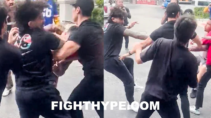 WATCH DILLON DANIS GET PUNCHED BY ANTHONY TAYLOR I...
