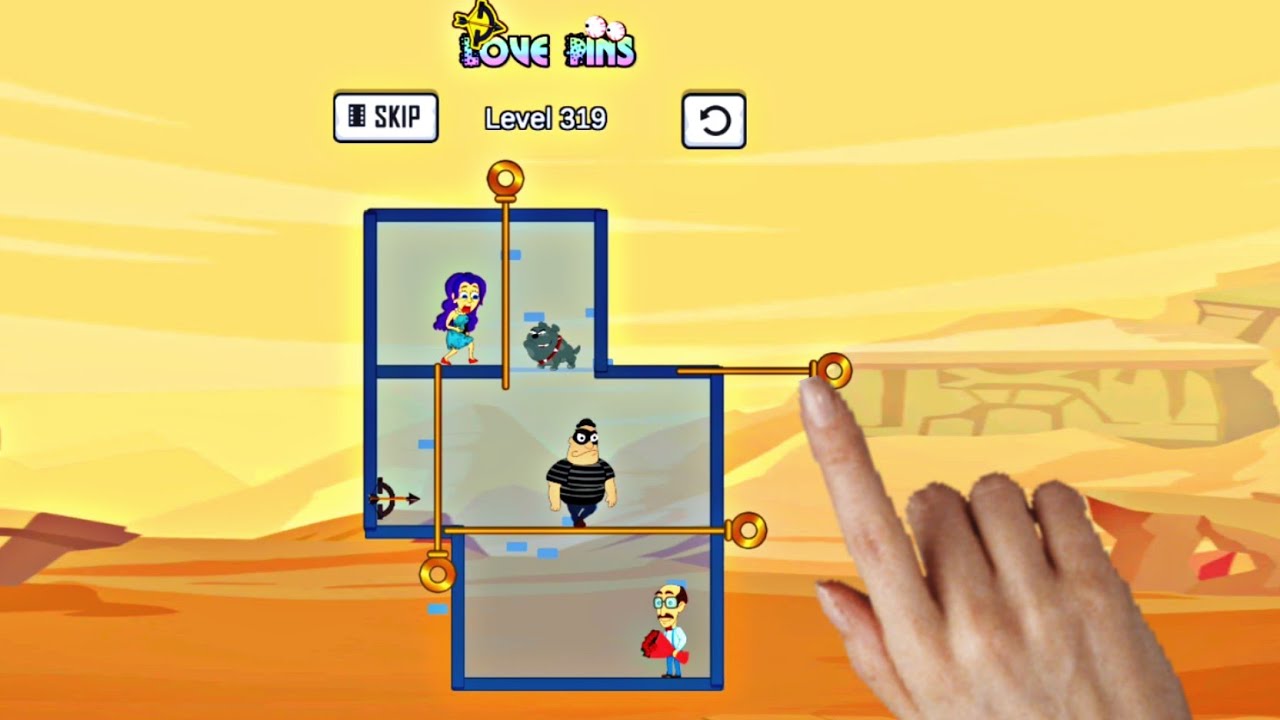 love pin android mobile game / husband wife game/Pull Pins  Android Gameplay #94 (Level 315-330
