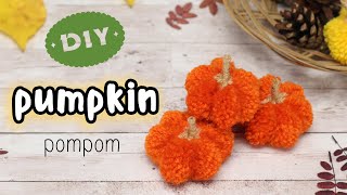 Diy Pumpkin Yarn Pom Pom - Pumpkin Garland Decoration
