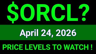 ORCL Stock (Oracle Corporation) ORCL Stock Technical Analysis | April 24, 2026