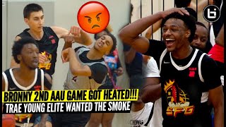 Bronny James & SFG vs Trae Young Elite GOT HEATED!! NOBODY Was Backing Down!!