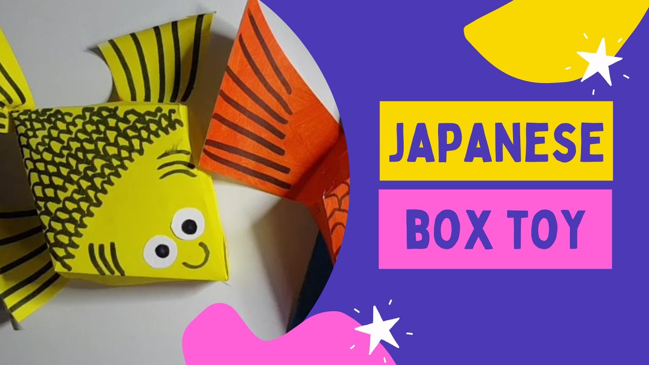 43. Make a Japanese paper box toy with Hazel Terry! YouTube