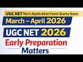 UGC NET 2026 Application Form, Exam Date , New Syllabus & Preparation । Ugc Net 2025 Exam Update