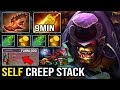 WTF 9MIN RADIANCE | NEW Pro Farming Alchemist Guide with Amazing Self Neutral Creeps Stack Dota 2