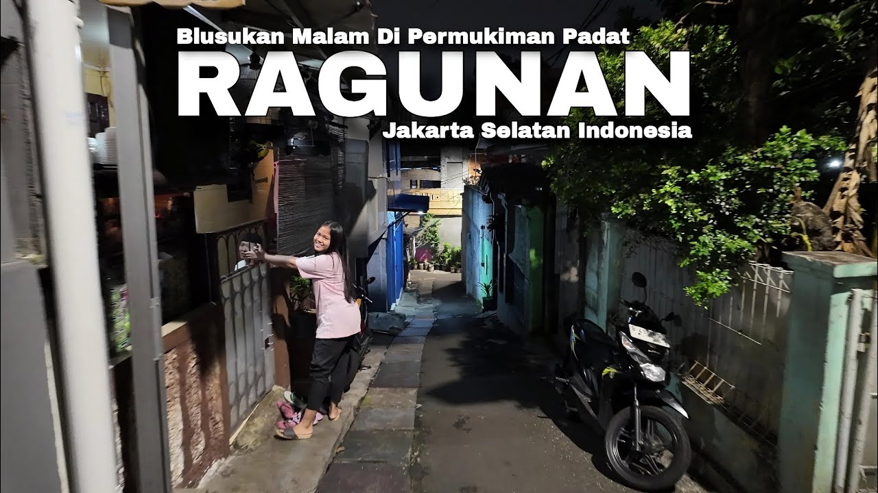 Experience Blusukan Malam Di Gang Sempit Permukiman Ragunan Jakarta | Real Life In Jakarta