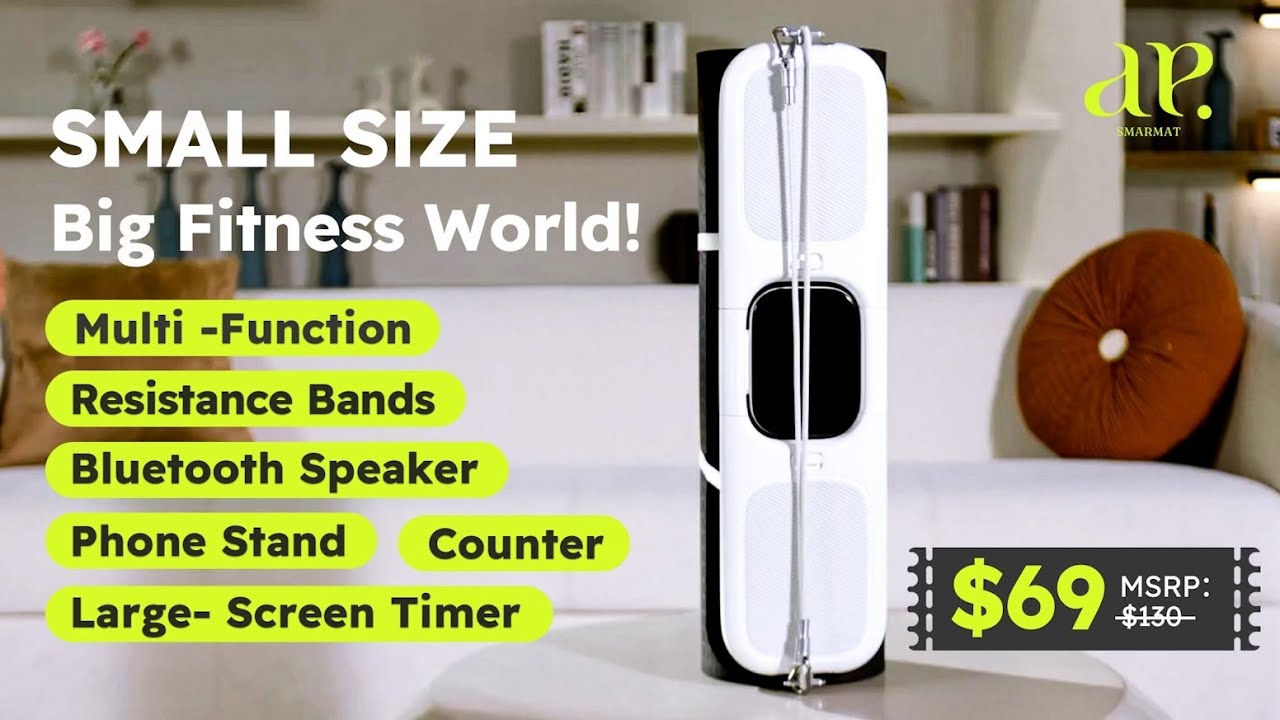 Smarmat: 6-in-1 Smart Electronic Yoga Platform!