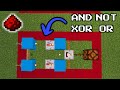 Logic Gates Explained using Redstone in Minecraft!