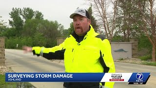 Tornado damages homes in Nebraska during Sunday's severe weather, storm report says