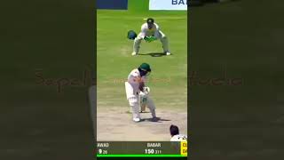 Pak vs Aus in Karachi 2nd Test Day 5 Fawad Alam Funny Wicket