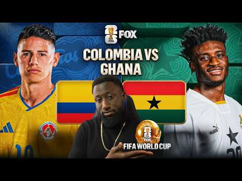 Colombia vs Ghana | 2026 FIFA World Cup Round Of 32 | Live Reactions &amp; Commentary