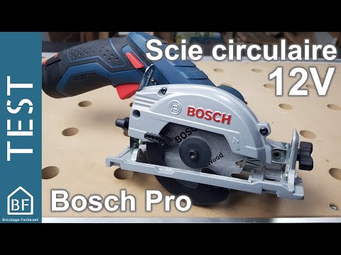 Scie circulaire Bosch Professional GKS 12V-26 sans batterie
