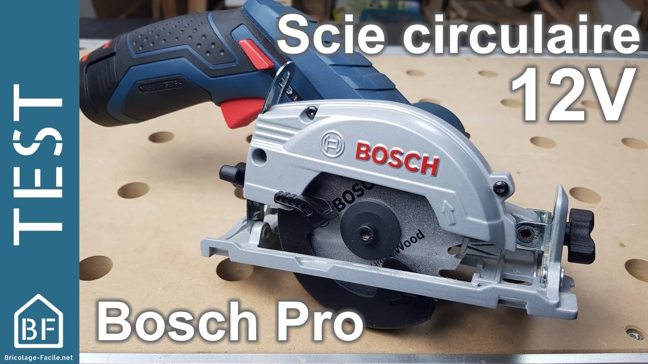 Test Outillage Scie Circulaire 12v De Bosch Pro Gks 12v 26 Youtube