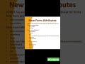 html input types and attributes #html