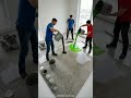 THIS FLOOR IS JUST AMAZING 😱 Luxury Green Epoxy Floor #epoxyfloor #renovation #housedecor #diy