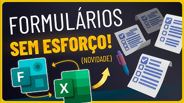 Automatize a CRIAÇÃO DE FORMULÁRIOS no Excel com MICROSOFT FORMS
