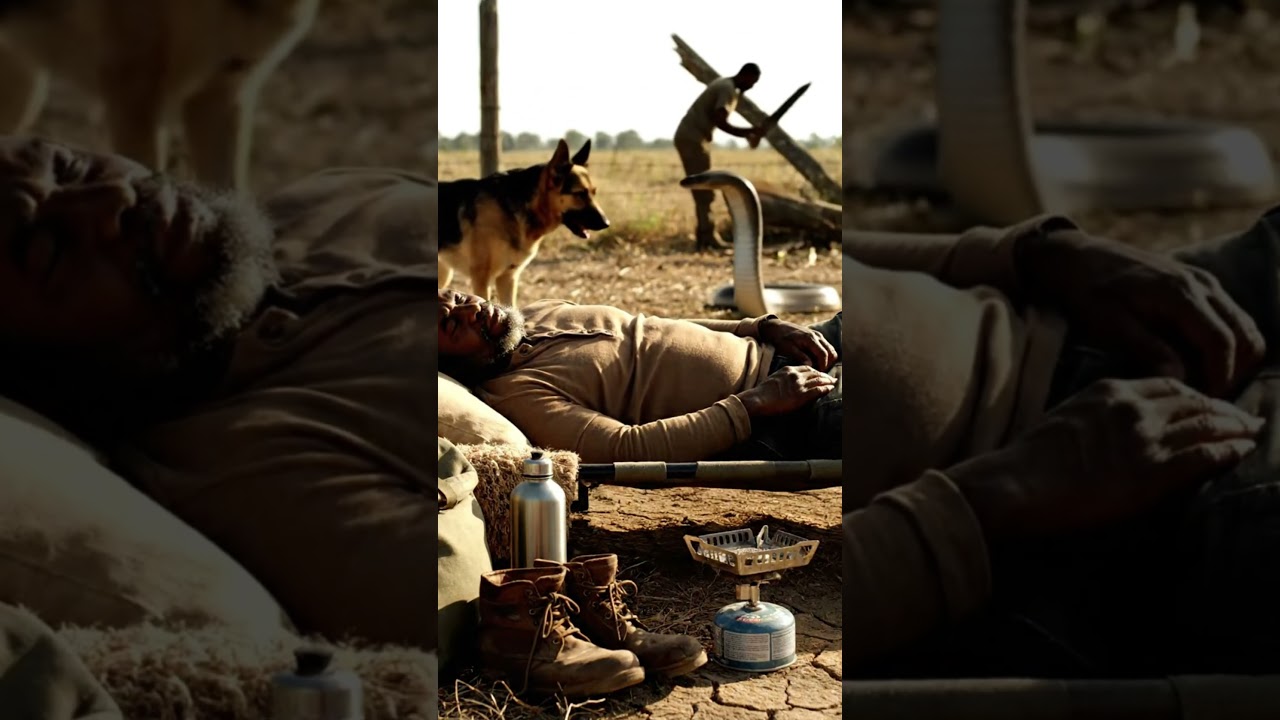 “Anaconda Creeps In While He Sleeps | Abandoned Farm Survival Scene”